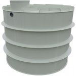 Mravec Plast Jímka samonosná kruhová 9 m³ – Zboží Mobilmania