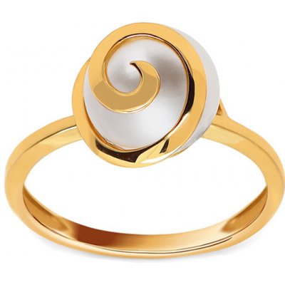 iZlato Forever Zlatý prsten s přírodní perlou IZ29520