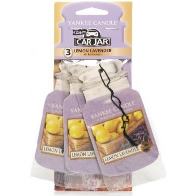 Yankee Candle Lemon Lavender papírová visačka – Zbozi.Blesk.cz