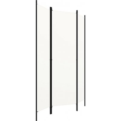 VidaXl 3dílná přepážka do místnosti bílá 150 x 180 cm – Zboží Dáma