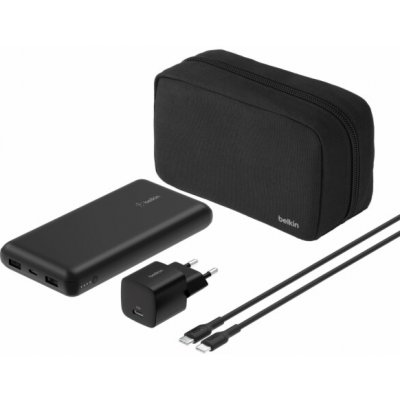 Belkin BoostCharge Powerbank Set 20.000mAh USB-C Charg. BU042kqBK – Sleviste.cz