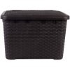 Úložný box Curver RATTAN STYLE 43 l - hnědý 00711-210