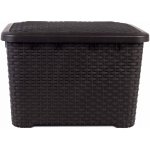 Curver RATTAN STYLE 43 l - hnědý 00711-210