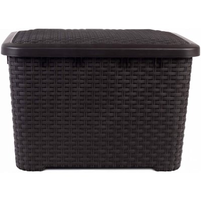 Curver RATTAN STYLE 43 l - hnědý 00711-210 – Zboží Mobilmania