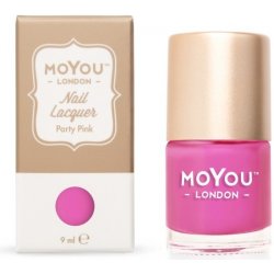 MoYou Razítkovací lak na nehty Party Pink 9 ml