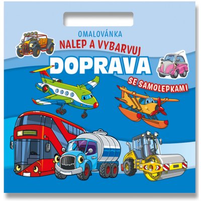 Baloušek Nalepuj a vybarvuj! Doprava BO809 – Hledejceny.cz