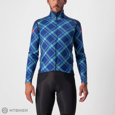 Castelli pánské Perfetto RoS Long Sleeve ocean blue/malachite green