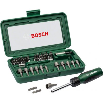 Bosch 46dílná sada se šroubovákem 2.607.019.504 – Zbozi.Blesk.cz