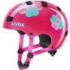 Cyklistická helma Uvex Kid 3 Dirtbike pink Flower 2023