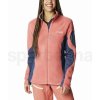 Dámská mikina Columbia Titan Pass 2.0 II Fleece Wmn 1866451639 dark coral nocturnal