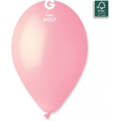 Gemar #057 Balónek 26 cm 10" růžový – Zboží Mobilmania