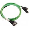 PC kabel Broadcom LSI internal U.3 cable 1.0 m SlimLine x8 (SFF-8654) to 2x SlimLine x4 (SFF-8654), 05-60004-00