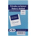 MSK 65 Účtenka za hotové daňový doklad propisující nečíslovaná – Zboží Mobilmania