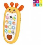 Maamaa Telefon dětský s efekty žirafa 13,5 cm – Zboží Mobilmania
