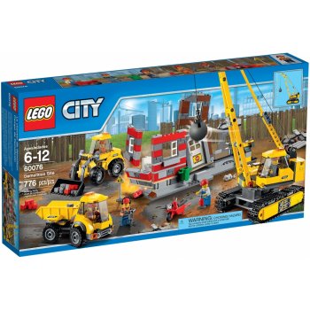 LEGO® City 60076 Demoliční práce na staveništi