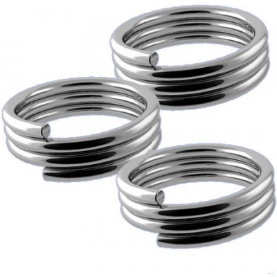 Designa Nylon Shaft Ring Grips Silver – Zboží Mobilmania