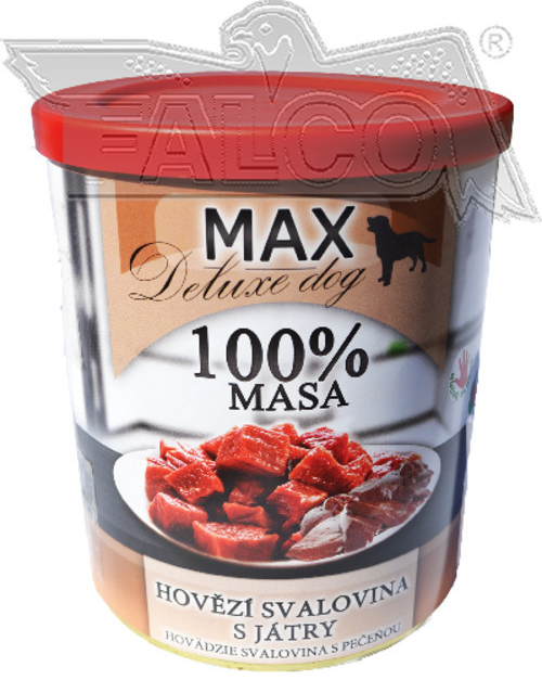 Max Adult hovězí svalovina s játry 800 g