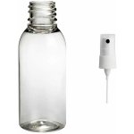 Via Plastová lahvička čirá s bílým kosmetickým rozprašovačem 35 ml – Zbozi.Blesk.cz