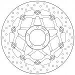 Přední brzdový kotouč Brembo DUCATI 1200 MONSTER S 2014 - | Zboží Auto
