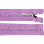 Kostěný zip No 5 délka 30 cm s ozdobným jezdcem, malé, 167 fialová lila – Hledejceny.cz