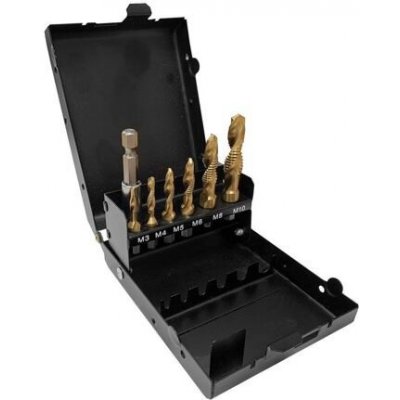 NÁSTROJE CZ sada kombinovaných závitníků M3+M4+M5+M6+M8+M10 + adaptér, CZVZ-133-907 – Hledejceny.cz