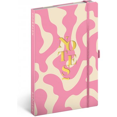Notes Růžová linkovaný – Zboží Dáma