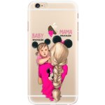 Pouzdro iSaprio Mama Mouse Blond and Girl - iPhone 6/6S – Zboží Mobilmania