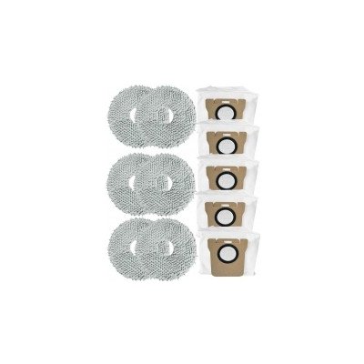 ElektroSkalka Xiaomi Robot Vacuum X20 Max D109GL sáčky a mopovací textilie 5 + 6 ks – Zboží Mobilmania