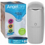 Angelcare Koš na pleny šedý s náplní – Sleviste.cz