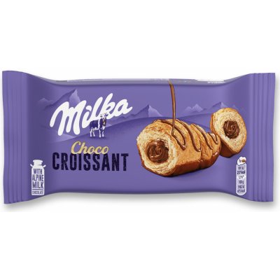 Milka Croissant s čokoládovou náplní 50 g – Hledejceny.cz