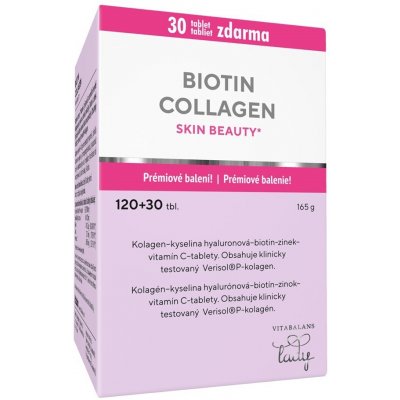Biotin Collagen Skin Beauty 120+30 tablet – Hledejceny.cz