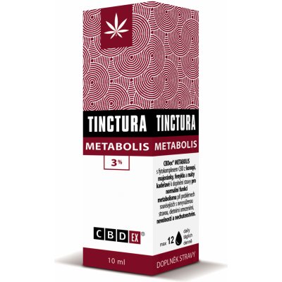 Cannabis Pharma Tinctura METABOLIS 3% 10 ml – Hledejceny.cz