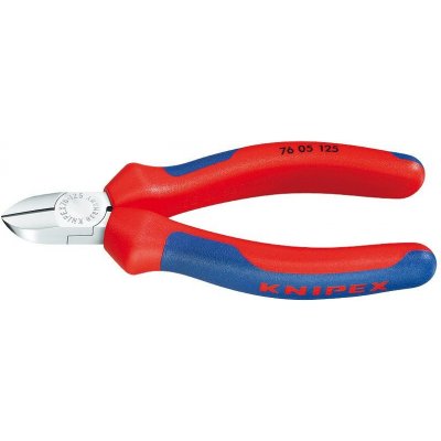 KNIPEX 76 05 125 Kleště štípací boční pro elektromechaniky 76 05 125 – Zboží Mobilmania