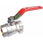 GEOS AGT Kulový kohout plnoprůtokový s vypouštěním páka DN 25 - 1" (F-F) – HobbyKompas.cz