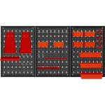 Kraft&Dele KD11898 dílenská stěna na nářadí 120x60 cm plechová s příslušenstvím – Hledejceny.cz