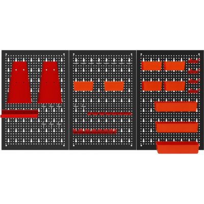 Kraft&Dele KD11898 dílenská stěna na nářadí 120x60 cm plechová s příslušenstvím – Hledejceny.cz
