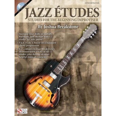 JAZZ ETUDES FOR THE BEGINNING IMPROVISER + CD / kytara – Zboží Dáma