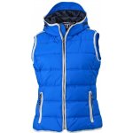 James & Nicholson dámská sportovní vesta světle modrá / bílá – Zboží Dáma