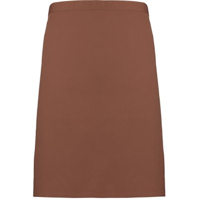 Premier Zástěra Colours PR 151 do pasu krátká COT39015156999-mocha Mocha – Hledejceny.cz