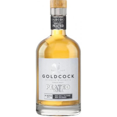 Gold Cock Ultra Peated Single Malt 49,2% 0,7 l (holá láhev) – Hledejceny.cz