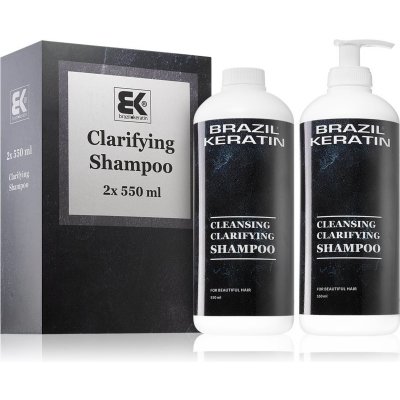 Brazil Keratin Clarifying čisticí šampon 2 x 550 ml dárková sada – Zbozi.Blesk.cz