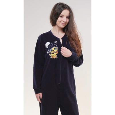 Vienetta Secret Tygřík overal dámský tm. modrá – Hledejceny.cz