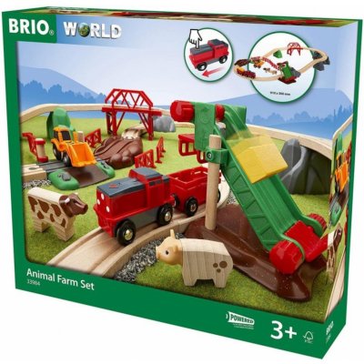 Brio 33916 Vláčkodráha World Cestovní sada venkov – Zboží Mobilmania