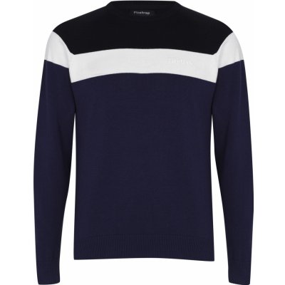 Firetrap pánský svetr black/whi/navy