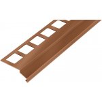 Acara BP3/1 balkonová lišta hnědá 2 m – Zboží Mobilmania