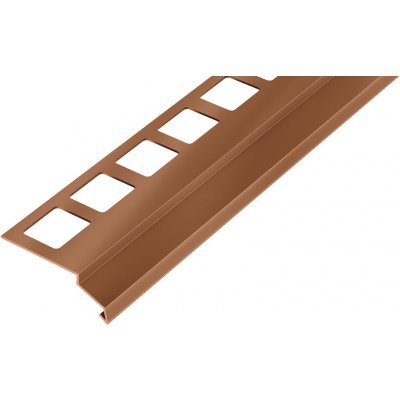 Acara BP3/1 balkonová lišta hnědá 2 m – Zboží Mobilmania
