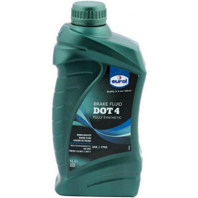 Eurol BrakeFluid Brzdová kapalina DOT 4 1 l – Zbozi.Blesk.cz