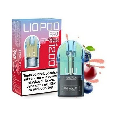 LIO POD PRO Blueberry Cherry 16 mg 1200 potáhnutí – Sleviste.cz