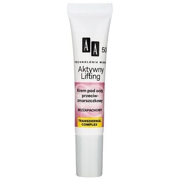 AA Cosmetics Age Technology Active Lifting protivráskový oční krém 50+ 15 ml