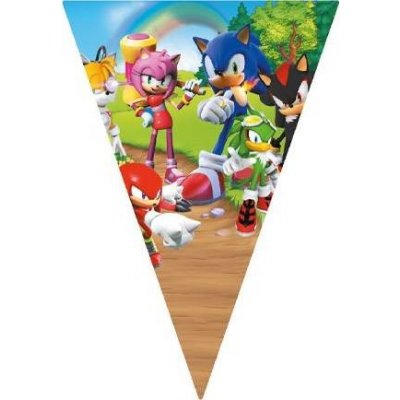 Párty vlaječky ježek Sonic Cakesicq – Hledejceny.cz